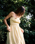 MATCHA DRESS | butter | organic + earth dyed