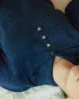 ERIK POLO | indigo | organic + earth dyed