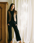 THE LOUNGE PANT | noir | organic