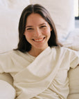 NORA TOP | bone | organic + earth dyed