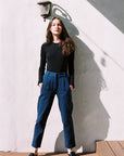 HAMMONS TROUSER | indigo | organic + earth dyed