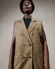 ASCHE WAISTCOAT | houndstooth | WAREHOUSE SALE
