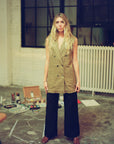 ASCHE WAISTCOAT | houndstooth | WAREHOUSE SALE