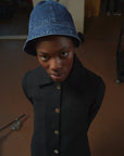 BETTYLOU HAT | denim | organic + earth dyed