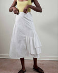 RUIE SKIRT | salt gingham | organic