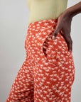 COOK TROUSER | palm | organic