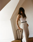 SLOANE TROUSER | bone denim | organic