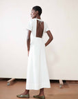 CLAUDE DRESS | bone | WAREHOUSE SALE