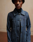 CONRAD CAR COAT | denim | organic + earth dyed