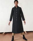 CONRAD CAR COAT | noir | organic