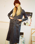 CONRAD CAR COAT | denim | organic + earth dyed