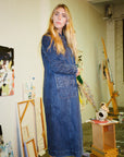 CONRAD CAR COAT | denim | organic + earth dyed