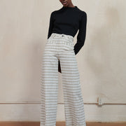 SOFT HANK PANT | bone plaid | WAREHOUSE SALE