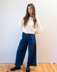 CHUNKY COTTON CARDI | ecru