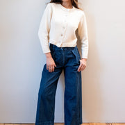 SLOANE TROUSER | indigo denim | organic