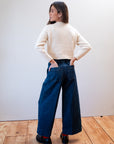 SLOANE TROUSER | indigo denim | organic