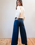 SLOANE TROUSER | indigo denim | organic