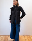 MAYA BLOUSE | noir | organic