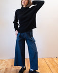 CHUNKY OVERSIZED JUMPER | noir