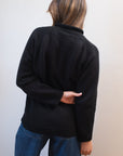 CHUNKY OVERSIZED JUMPER | noir