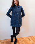 CONRAD CHORE COAT | denim | organic + earth dyed