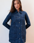 CONRAD CHORE COAT | denim | organic + earth dyed