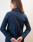CONRAD CHORE COAT | denim | organic + earth dyed