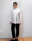 MAYA BLOUSE | bone | organic