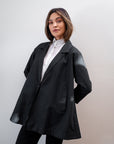NASH BLAZER | noir | organic