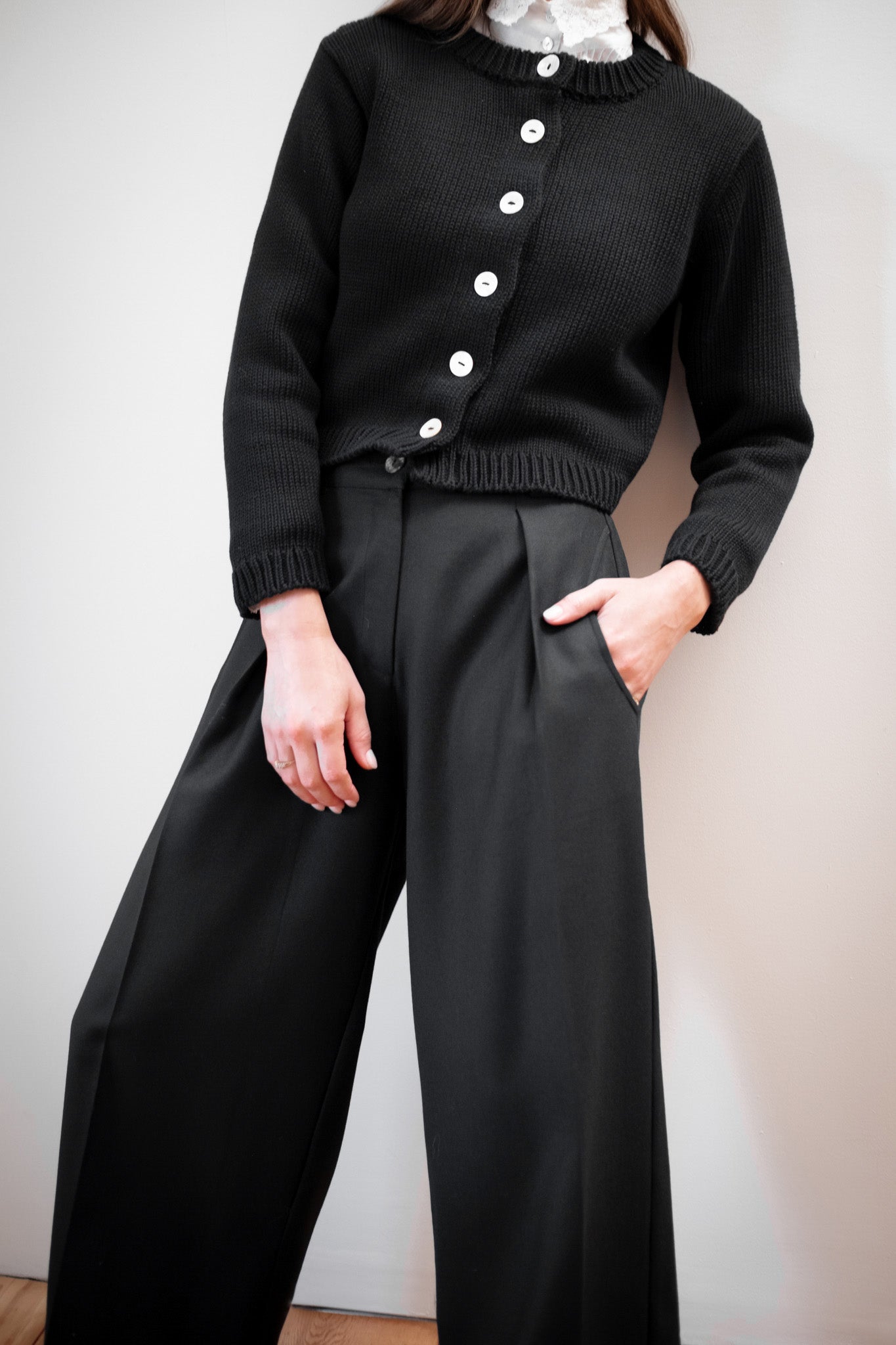 SLOANE TROUSER | noir