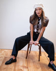 COTTON BERET | ecru