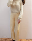 RIBBED GALLO PANT | pear