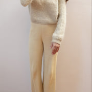 RIBBED GALLO PANT | pear