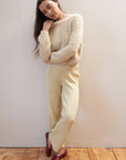 RIBBED GALLO PANT | pear