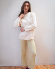 CHUNKY OVERSIZED JUMPER | ecru