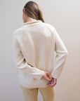 CHUNKY OVERSIZED JUMPER | ecru