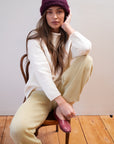 CHUNKY OVERSIZED JUMPER | ecru