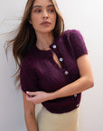 SHORT SLEEVE CARDI | jam