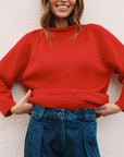 CHUNKY OVERSIZED JUMPER | piquillo