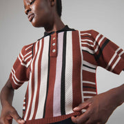 ERIK POLO | stripe | organic