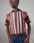 ERIK POLO | stripe | organic