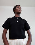 ERIK POLO | noir | organic