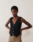 FARRA VEST | noir