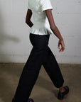 FERNE REVERSIBLE TOP 2.0 | bone | organic + earth dyed | WAREHOUSE SALE