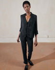 FLASH TOP | noir