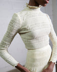 LOUISE TOP | ecru | WAREHOUSE SALE