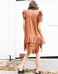 FRADES DRESS | clay | WAREHOUSE SALE