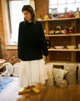 CHUNKY OVERSIZED JUMPER | navy | organic
