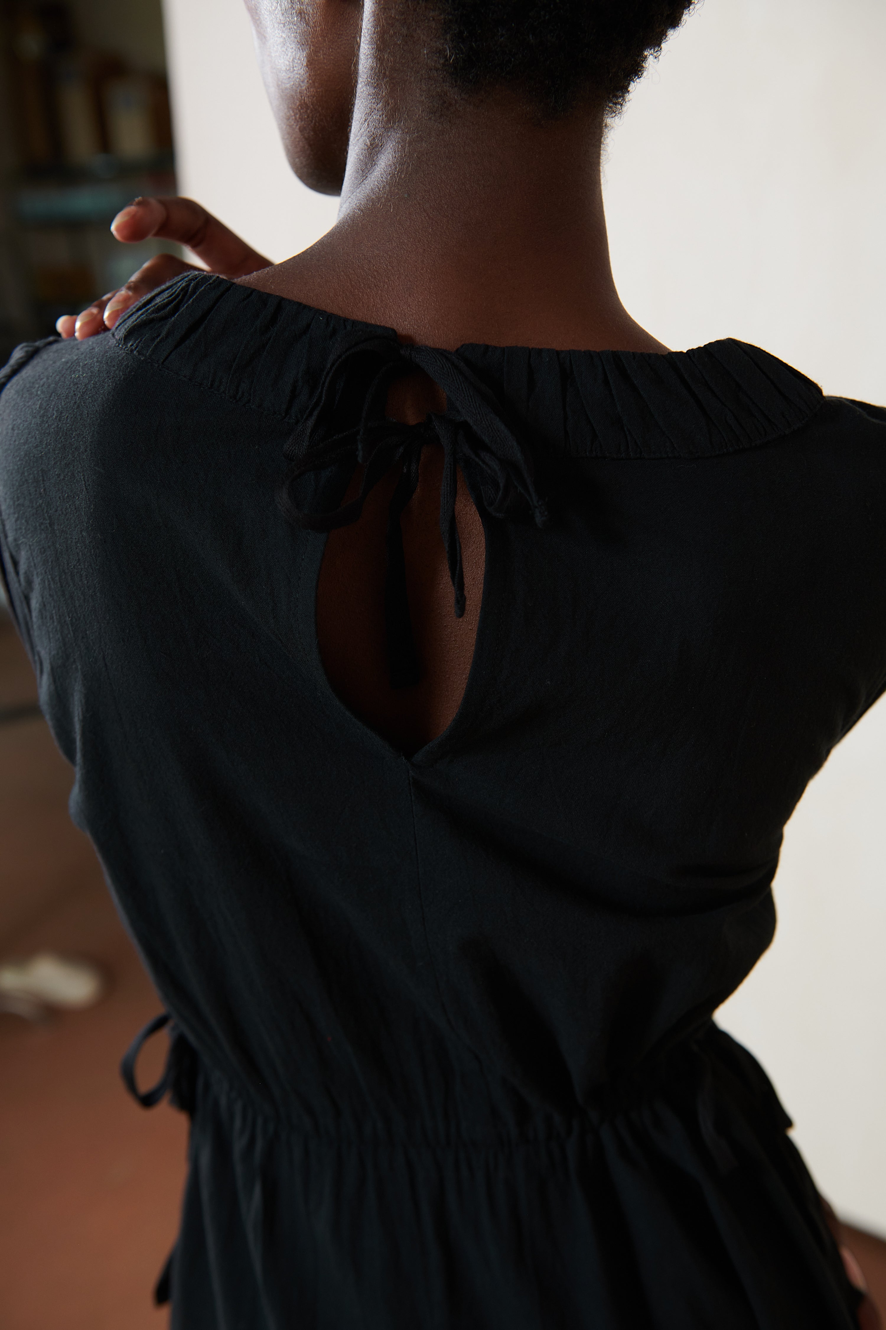 HEDDA DRESS | noir | organic