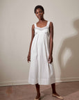 HENRETTA DRESS | salt gingham | organic